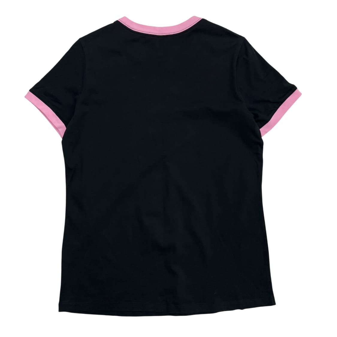 나이키 플라워로고 딸기우유맛 라인 블랙 반팔 M 상품이미지3