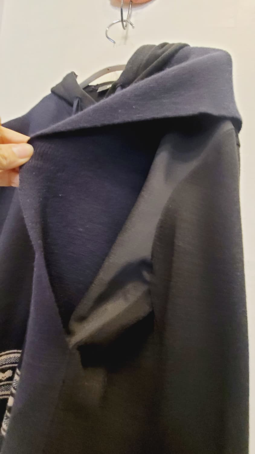 오즈세컨 레이어드 후드니트. 벨벳 캉캉 스커트 상품이미지4