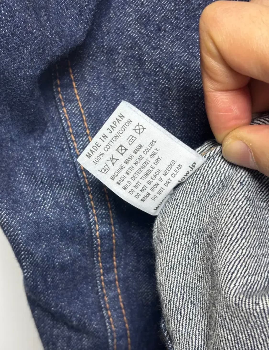 오어슬로우 60s(3세대) 데님자켓 원워시 상품이미지10