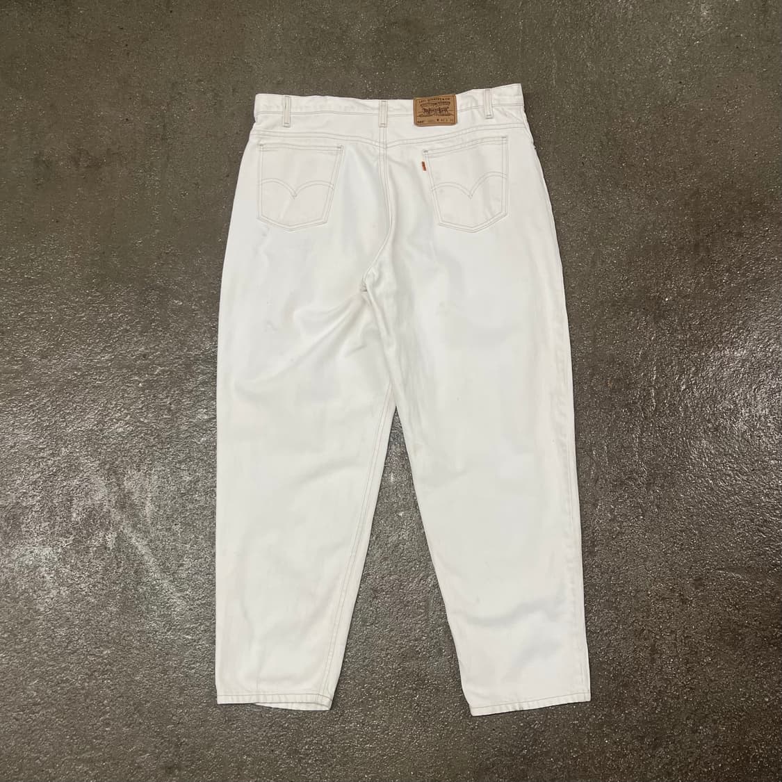 90s USA Levis560 화이트진 (41“) 상품이미지1