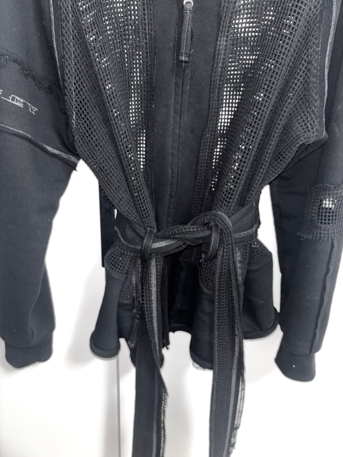 Aesynctx 에이시네틱스 HALF-NET ZIP Hoodie 후드집업 상품이미지7