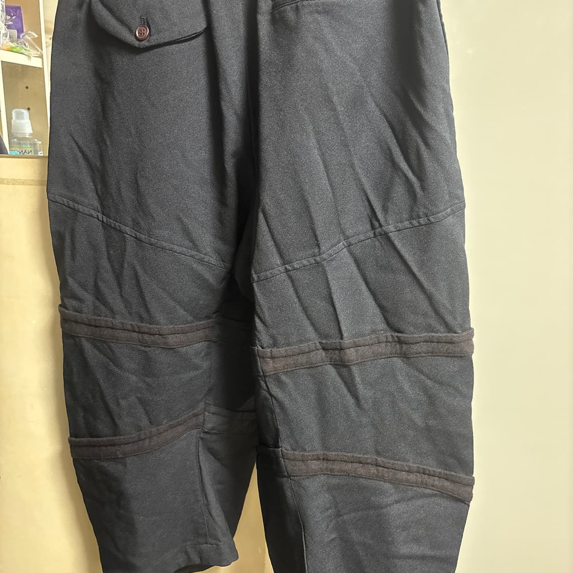 블랙 꼼데가르송 카고 트라우저 S사이즈 상품이미지2