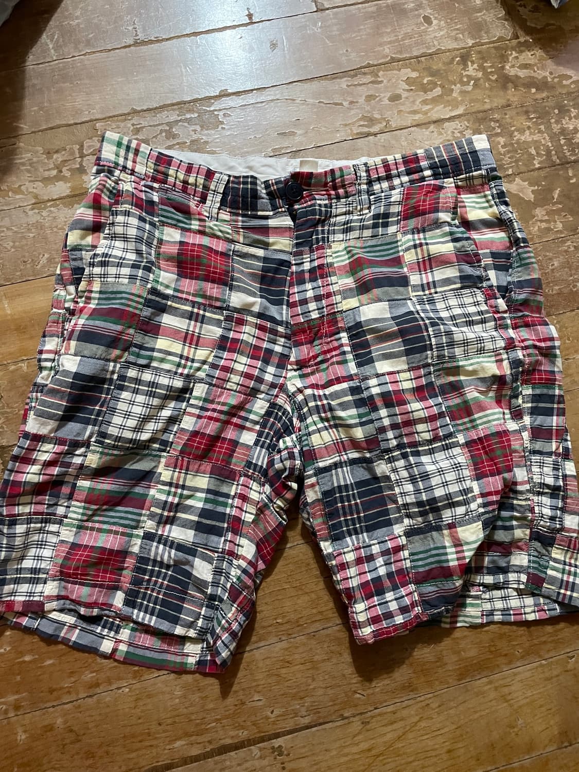 J.CREW 패치워크 반바지 30 상품이미지1