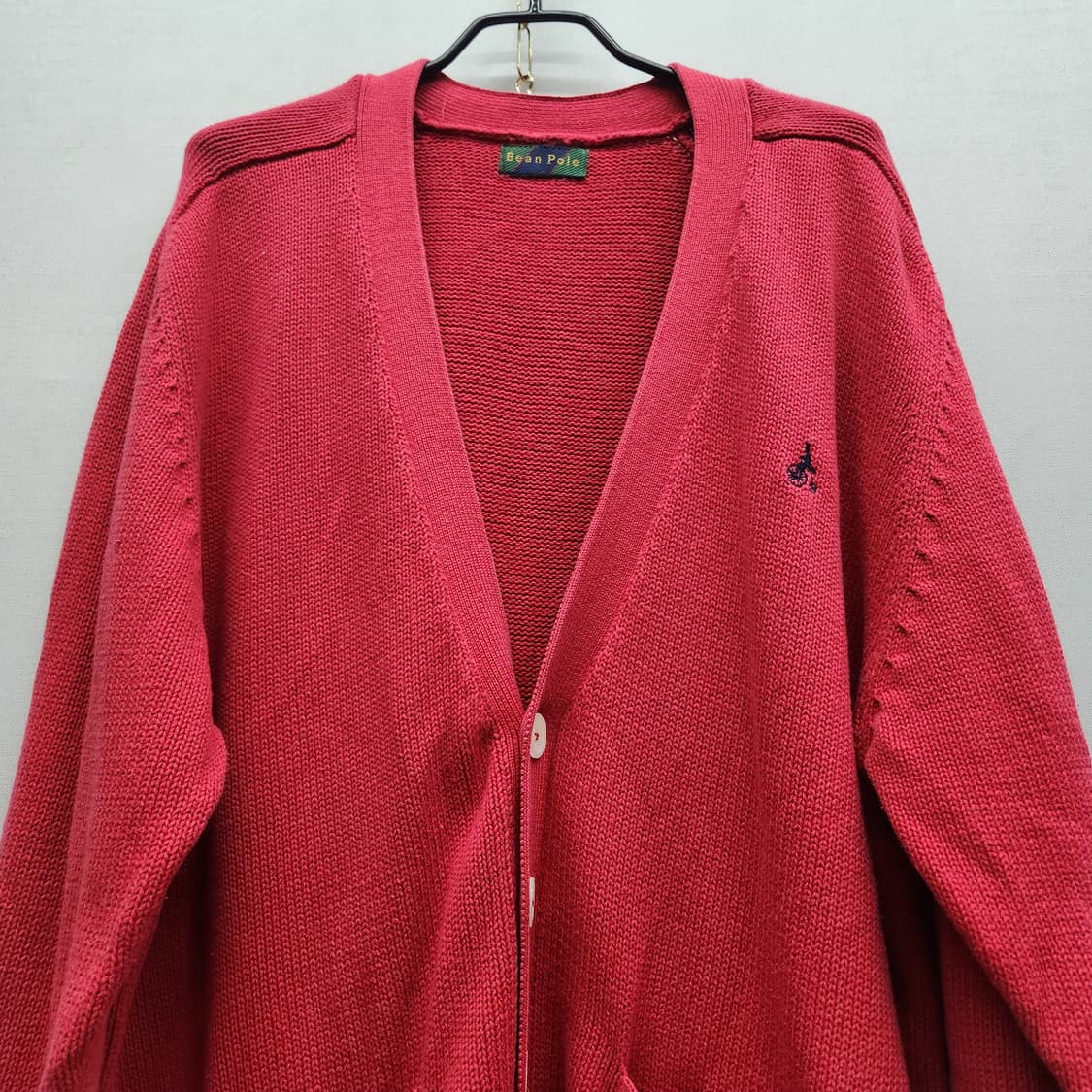 빈폴 로고 포켓 니트 가디건 XL 상품이미지3