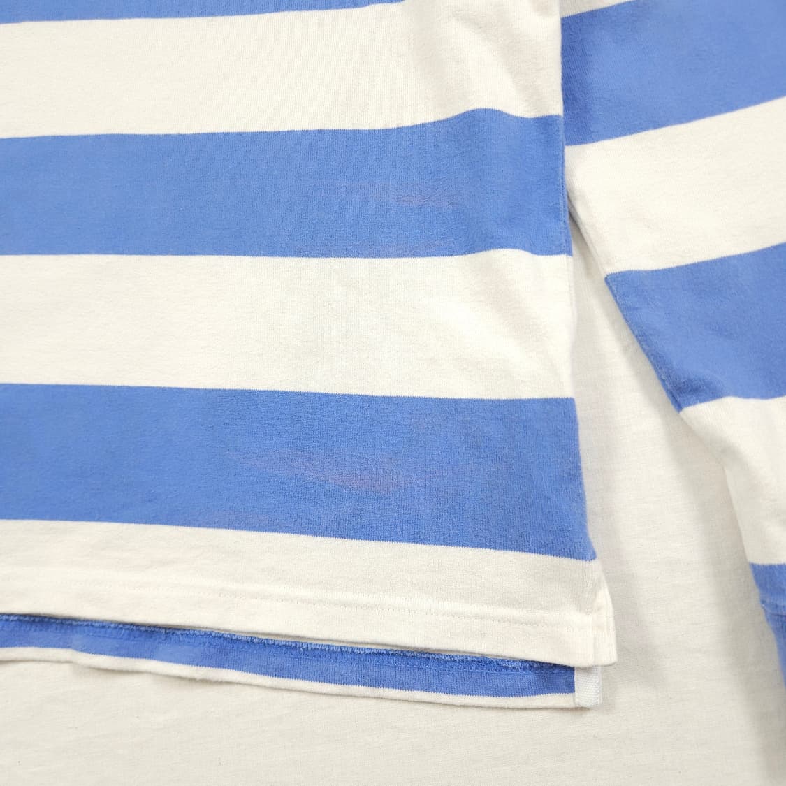 (여성XL) 폴로 랄프로렌 럭비티 흰/파 스트라이프 상품이미지6