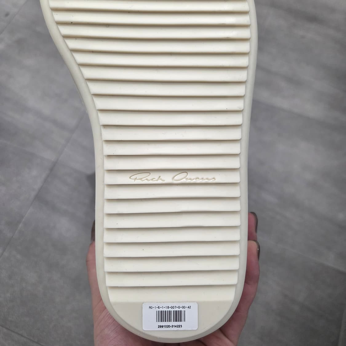 (42)릭오웬스 메가범퍼 지오바스켓 상품이미지4