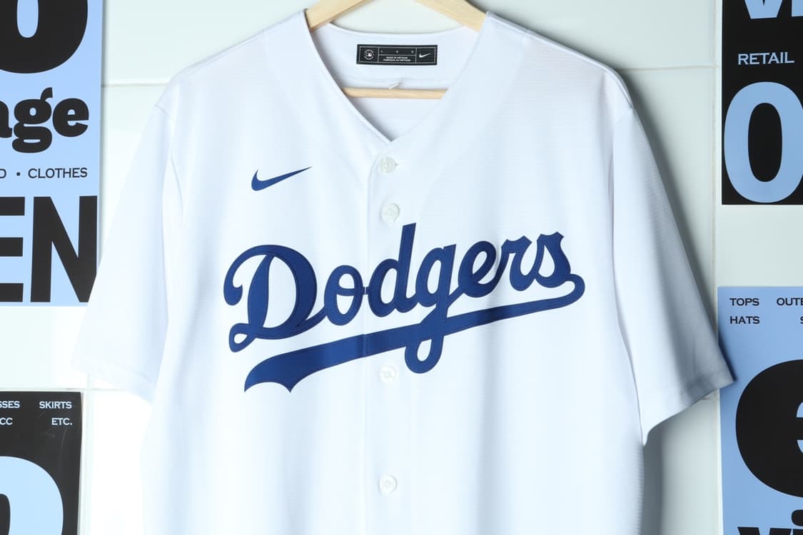 (L-2XL) 나이키 반팔 티셔츠 LA다저스 져지 야구-H30767 상품이미지3