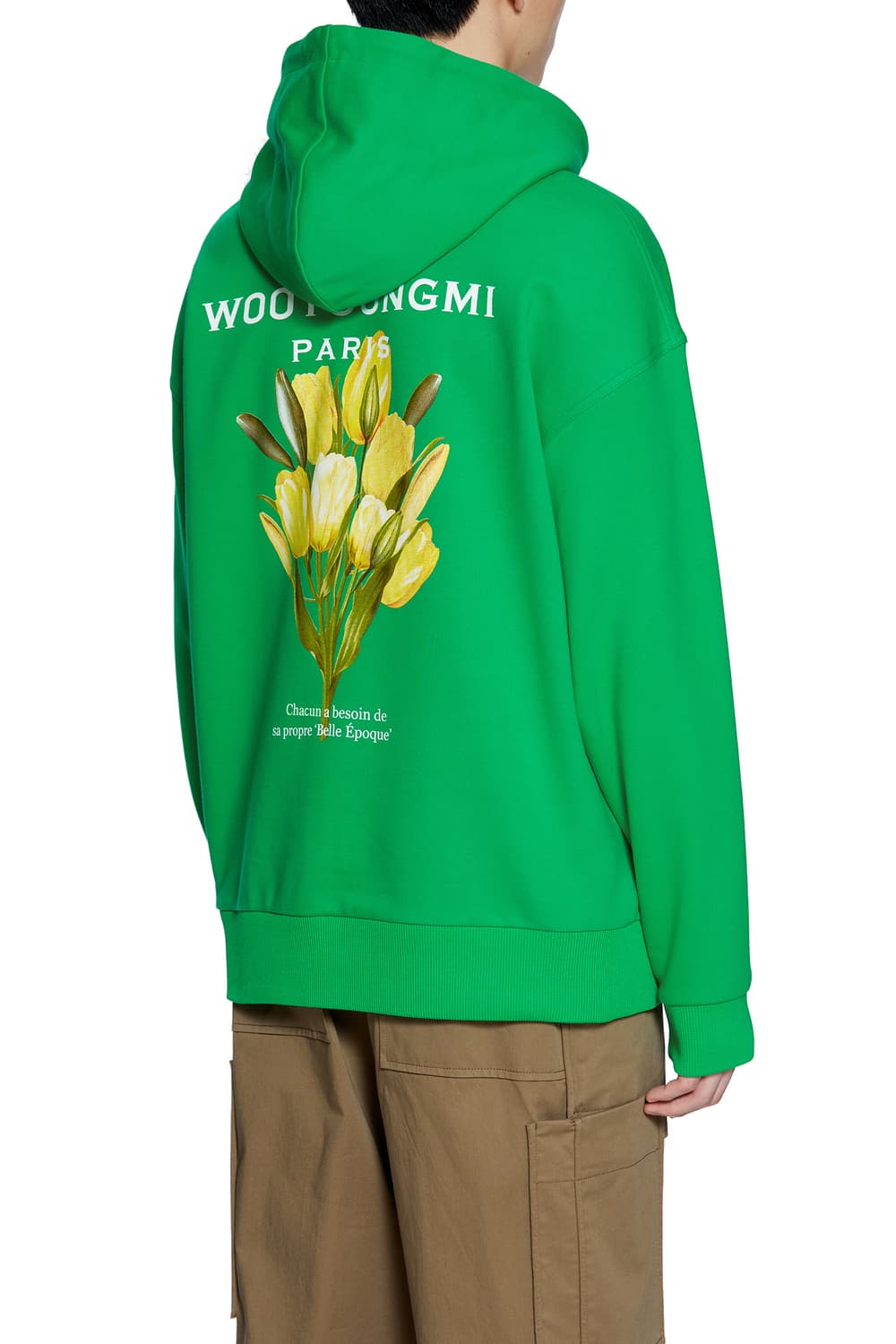 우영미 22ss 플라워후드 그린 50 상품이미지2