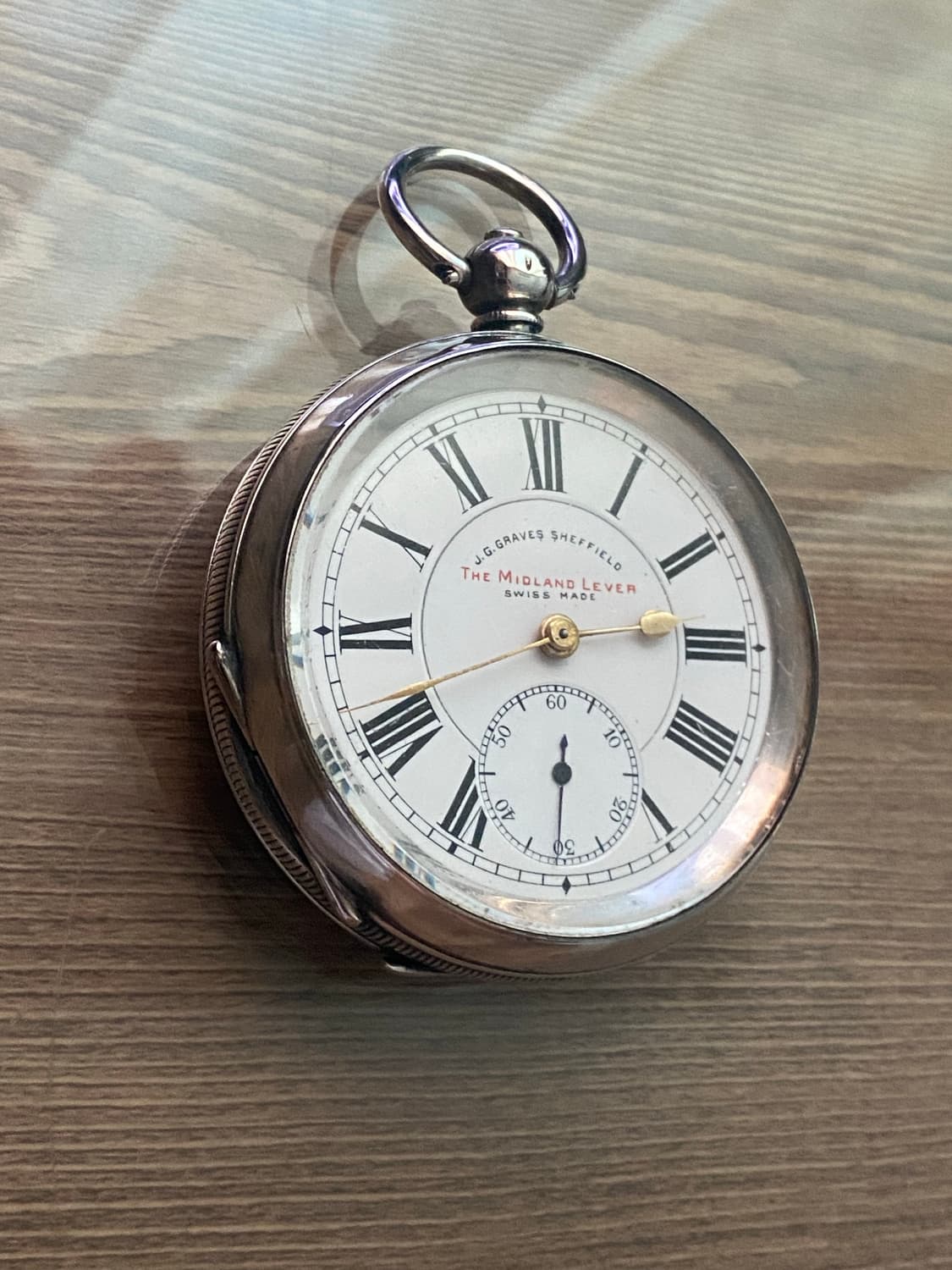 J.G. 그레이브스의 회중시계 빈티지시계 판매합니다. 상품이미지3