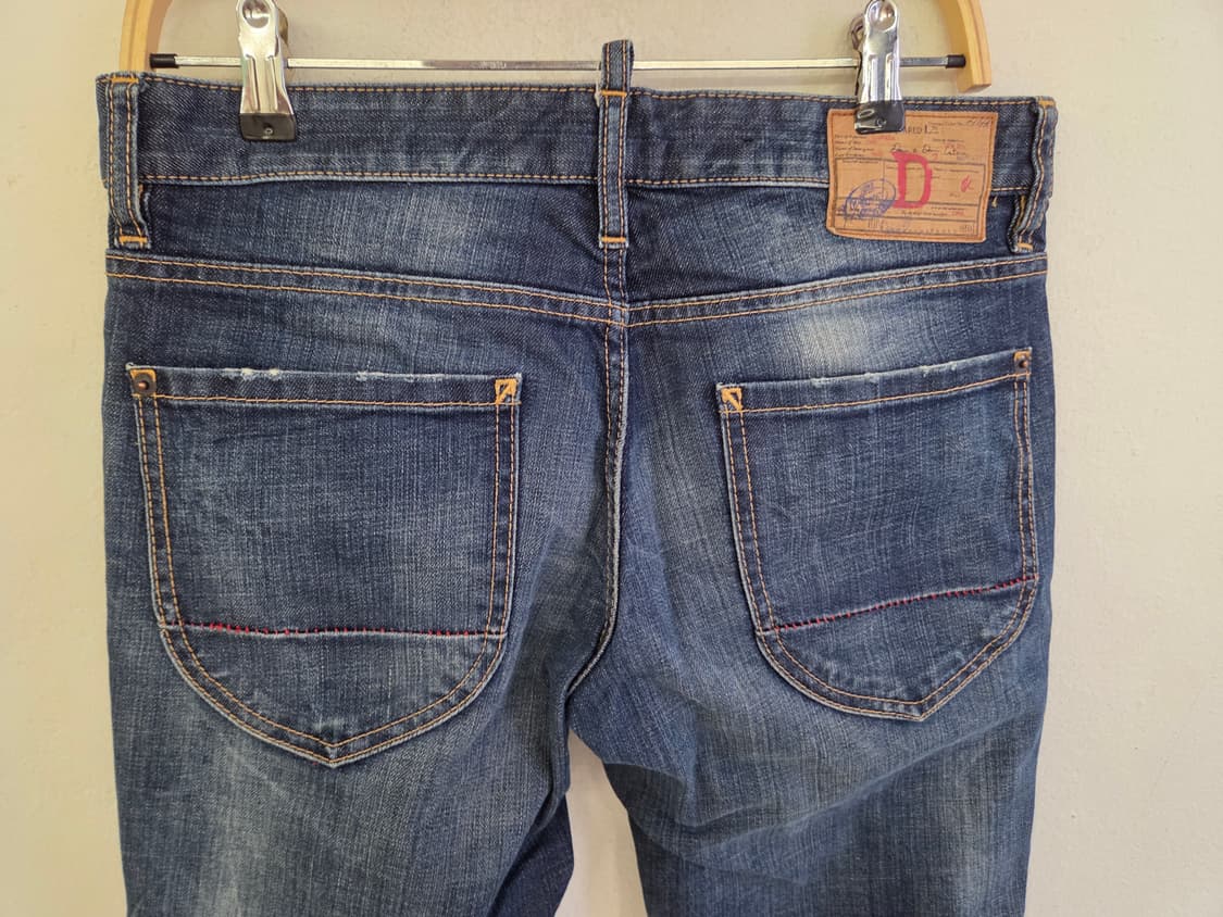디스퀘어드 워싱 데님 청바지 46 상품이미지5