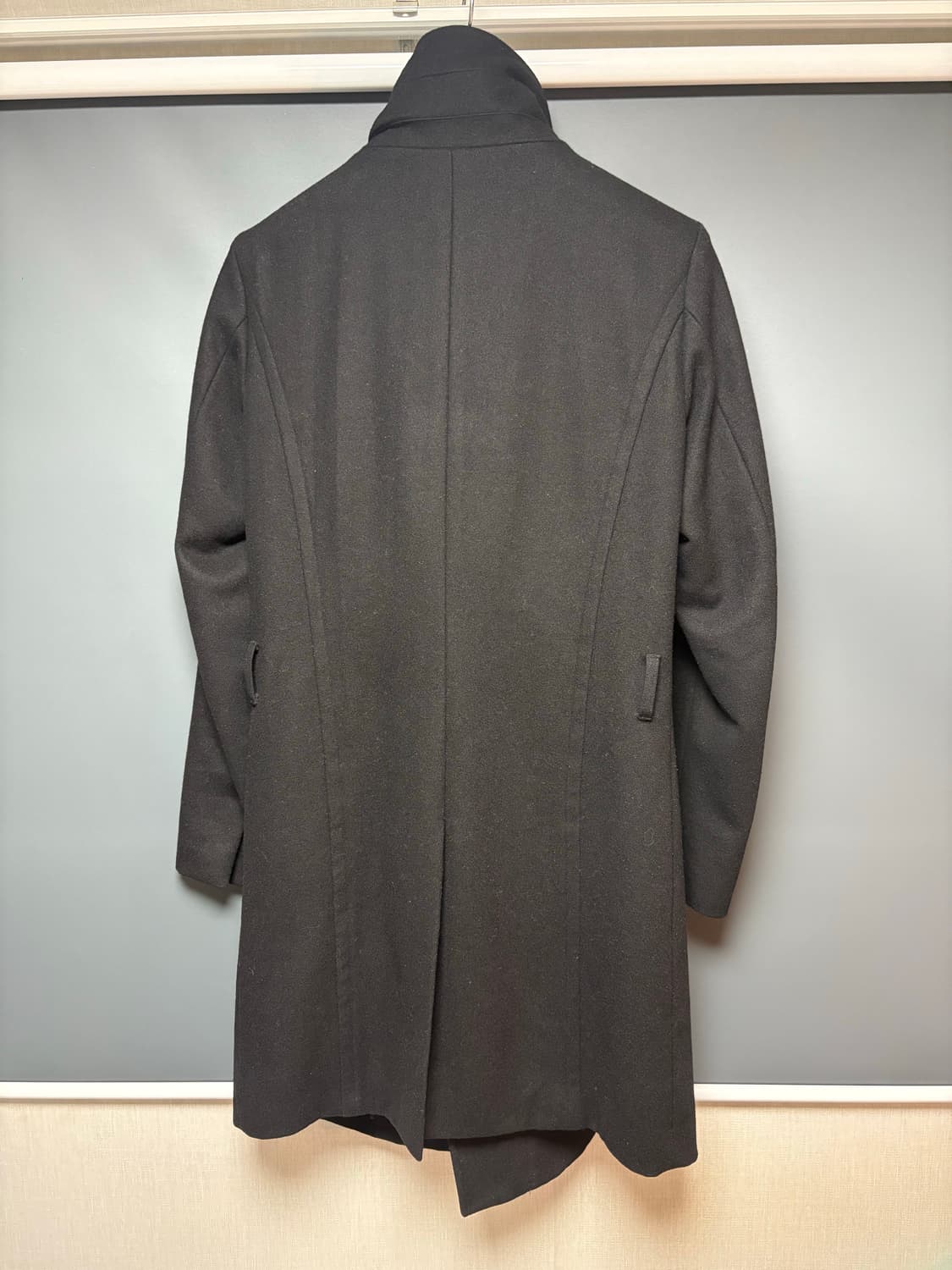 schlussel high neck coat 상품이미지2