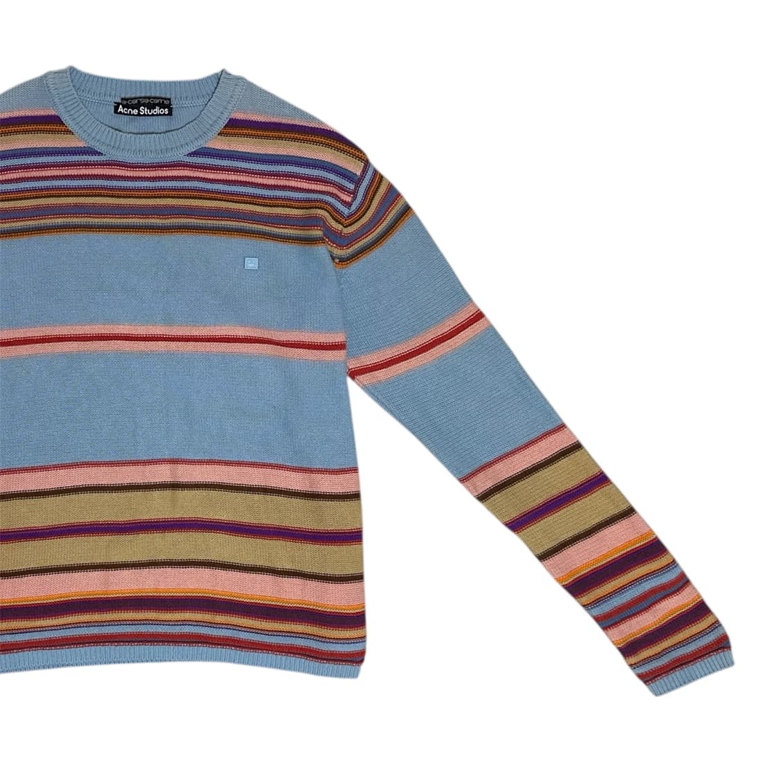 Acne Studios Face-logo Striped Sweater 상품이미지5