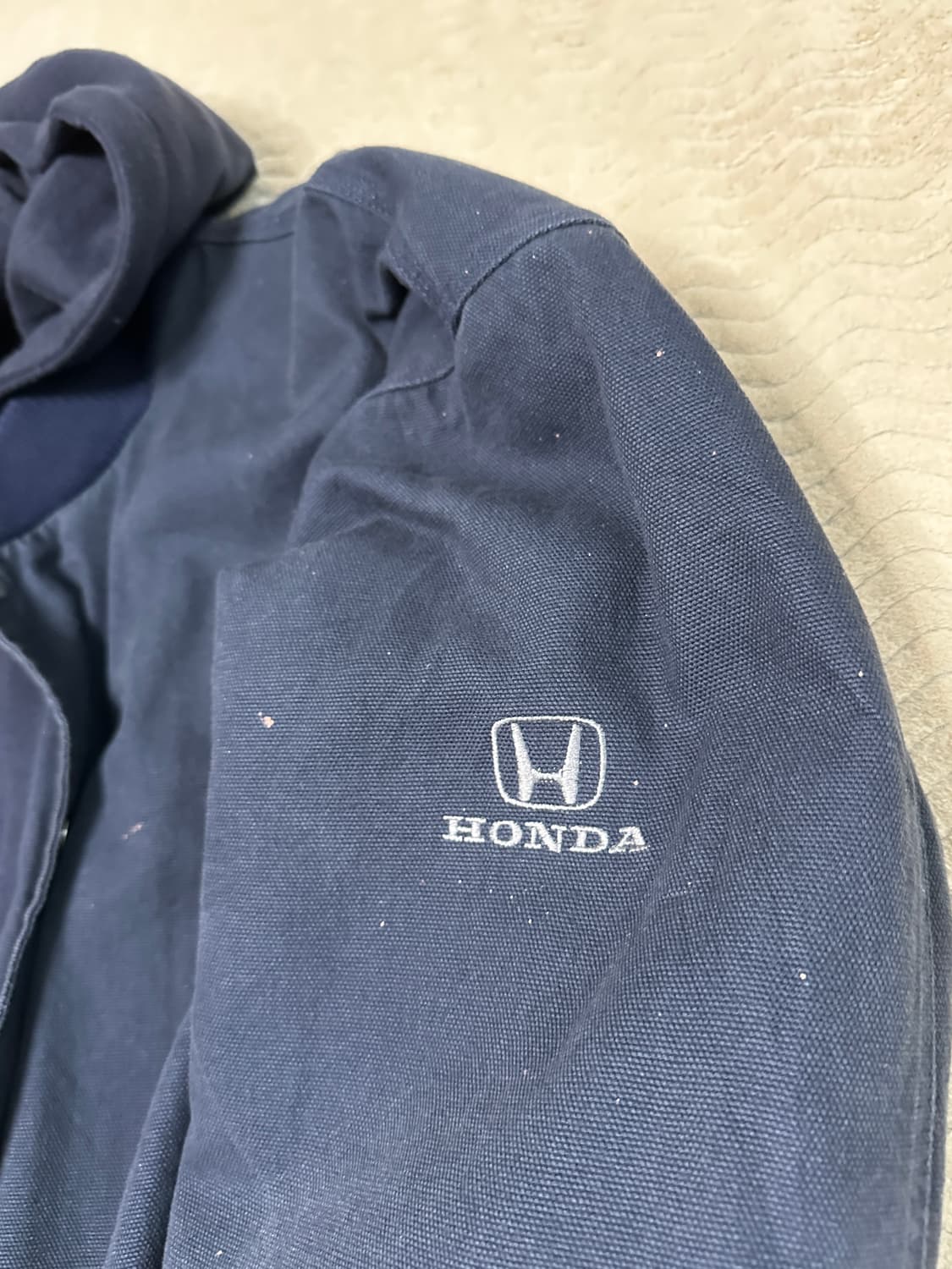 칼하트 x Honda 워크 후드자켓 네이비 XL 상품이미지4