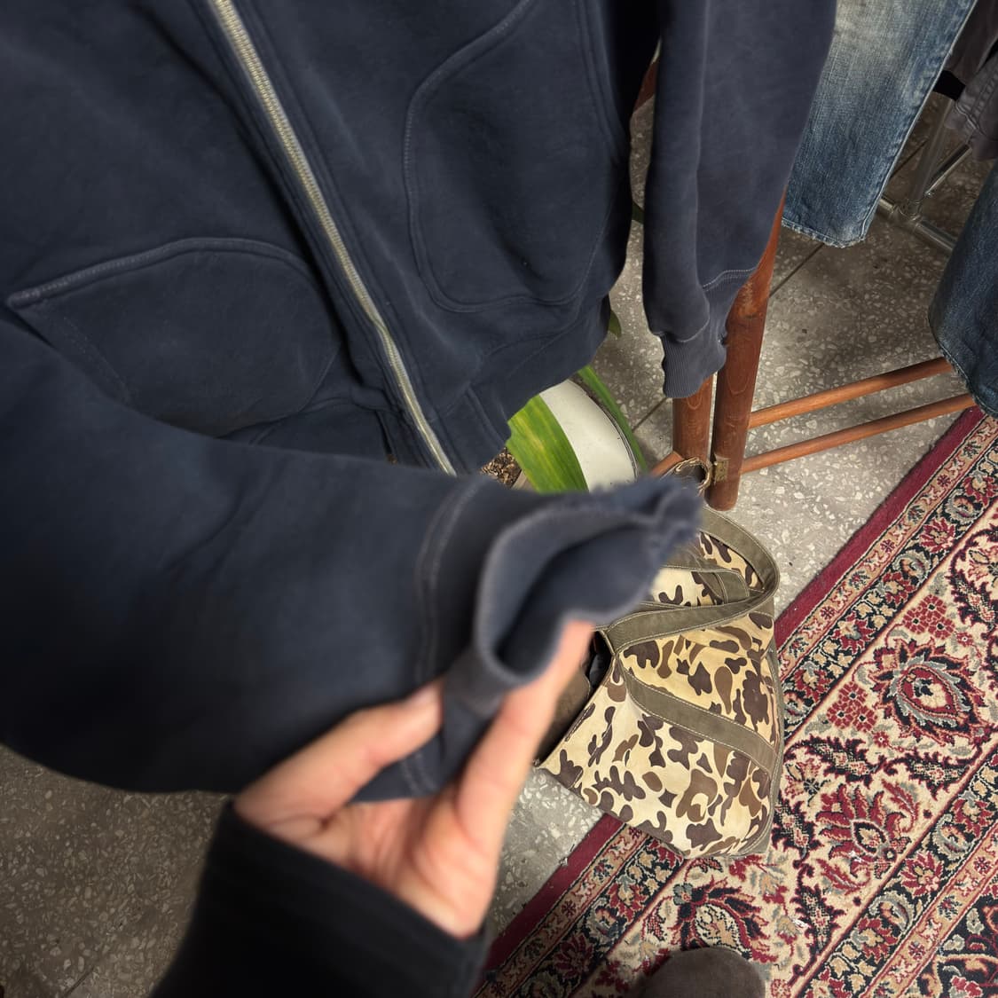 리얼맥코이 usaf 후드집업 상품이미지5