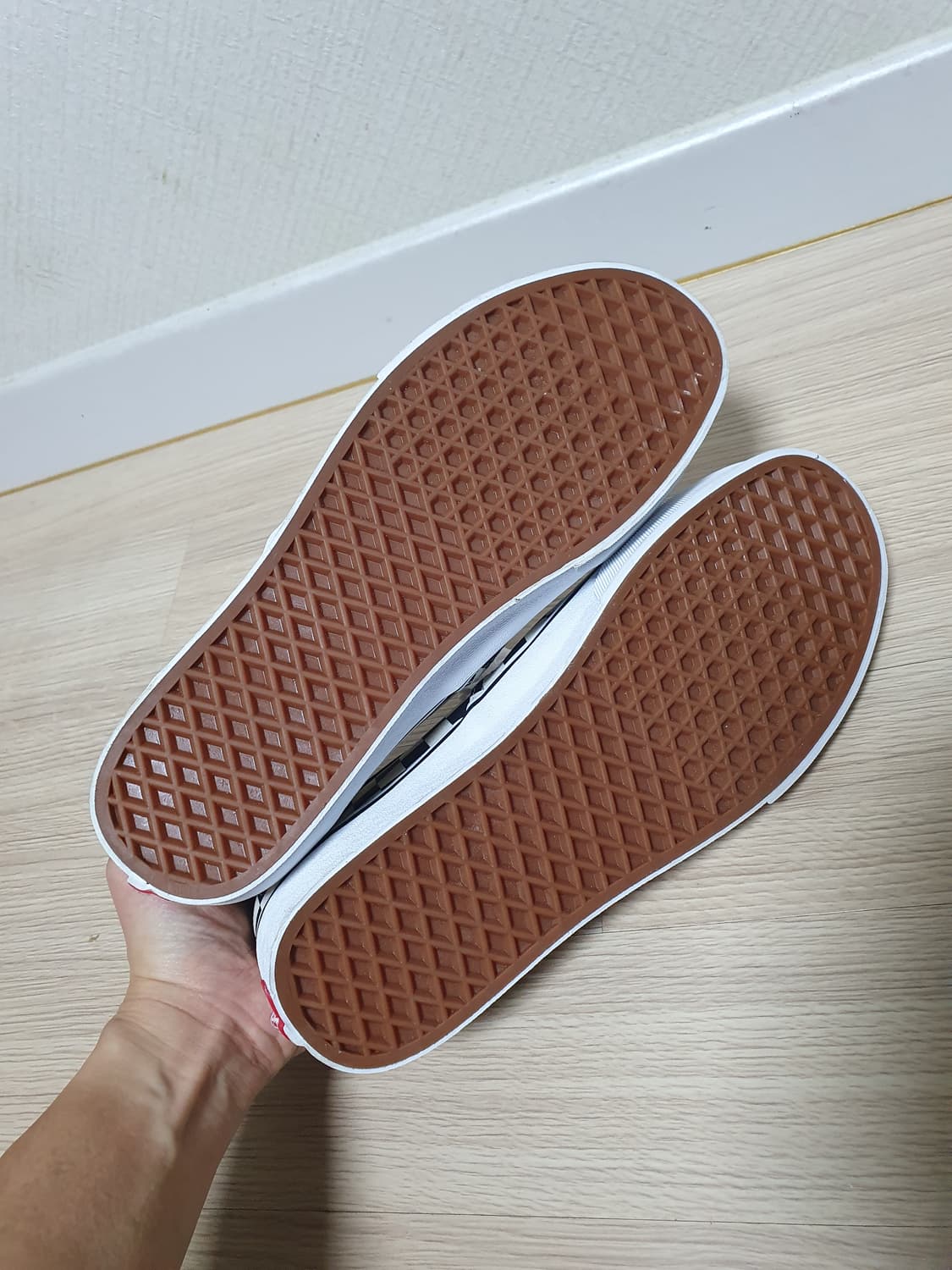 반스 어센틱 체커보드 스니커즈 285 상품이미지7