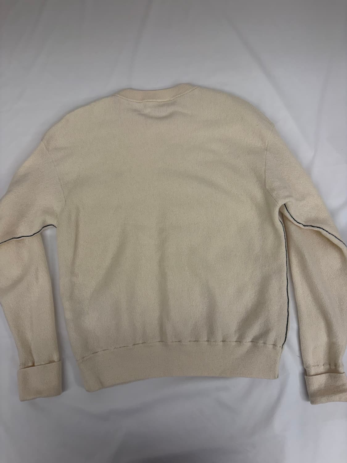 [38] 라코스테 아이보리 니트 스웨터 상품이미지4