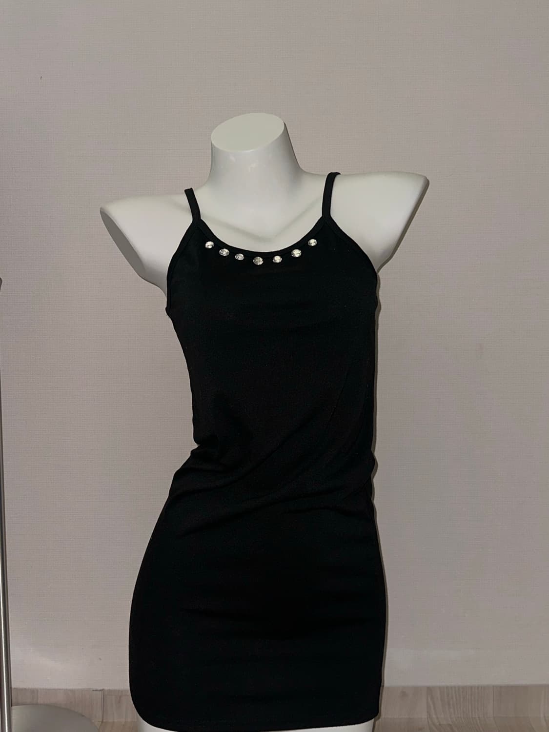 빈티지 큐빅 슬리브리스 미니 원피스 상품이미지4