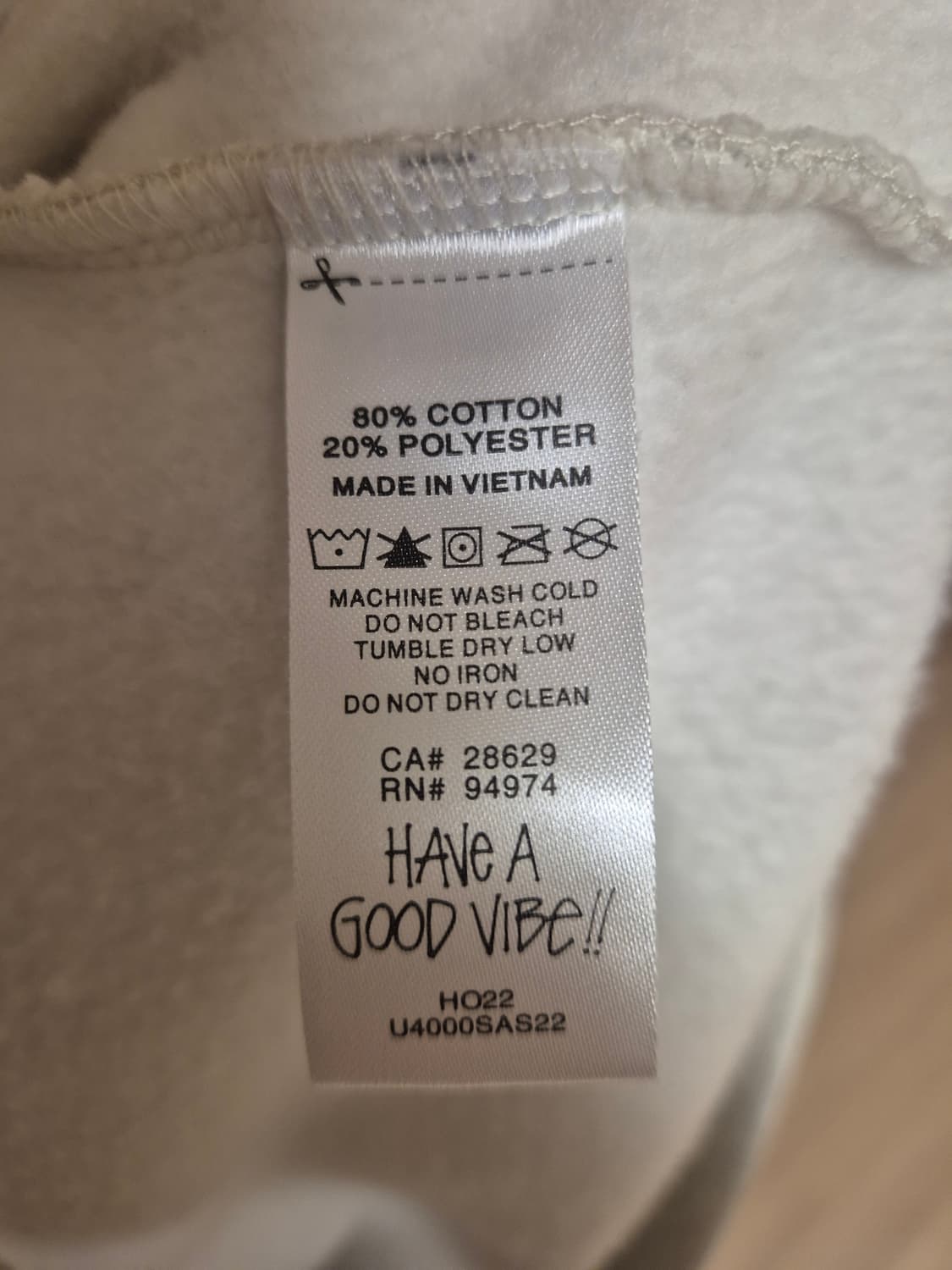 스투시 괌 후드 에쉬헤더 L 상품이미지4