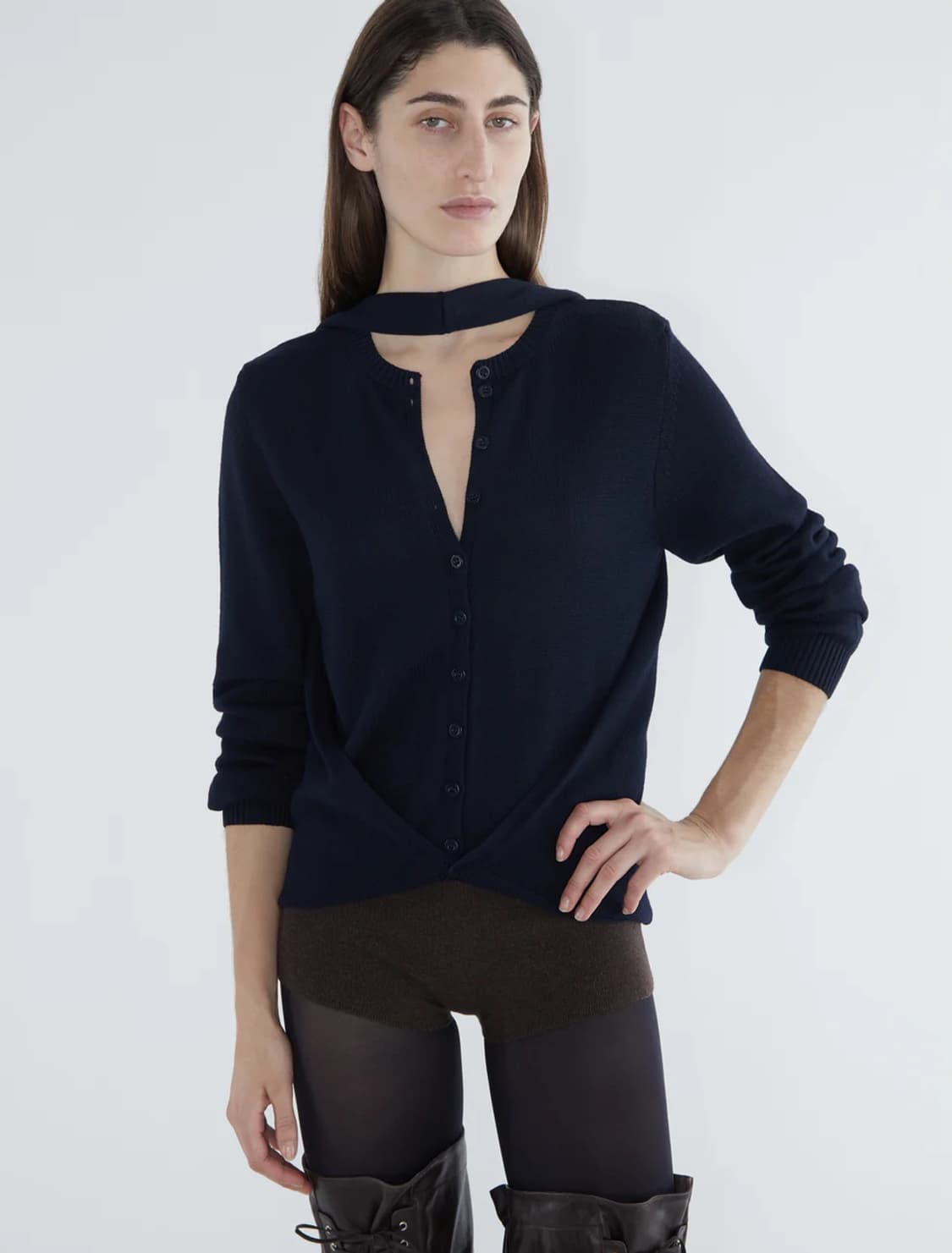 [XS,S,M]팔로마울 Favi 울 가디건 상품이미지5