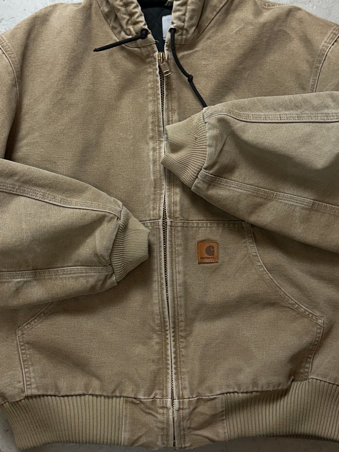 OG 칼하트 J130 액티브 자켓 칼하트 FRB 후드 자켓 상품이미지8