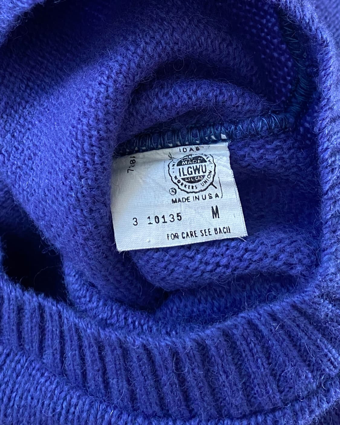 90s 빈티지 ROBERT BRUCE 니트 스웨터 상품이미지8