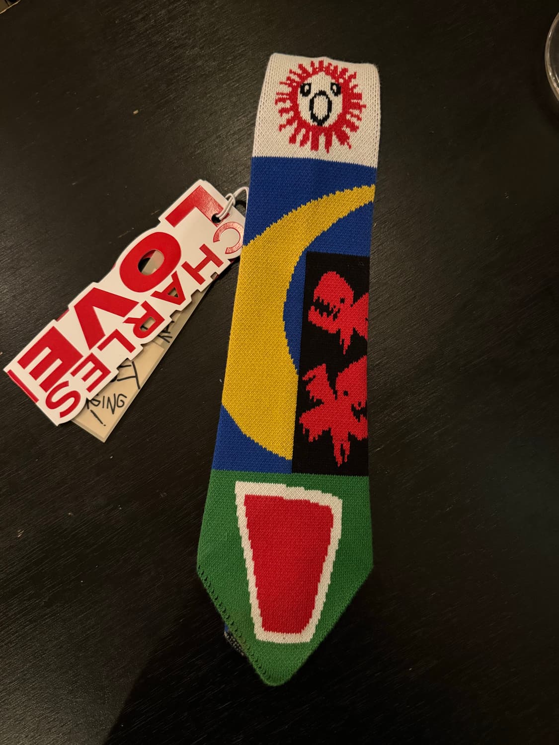 CHARLES JEFFREY LOVERBOY FLAG TIE 상품이미지3