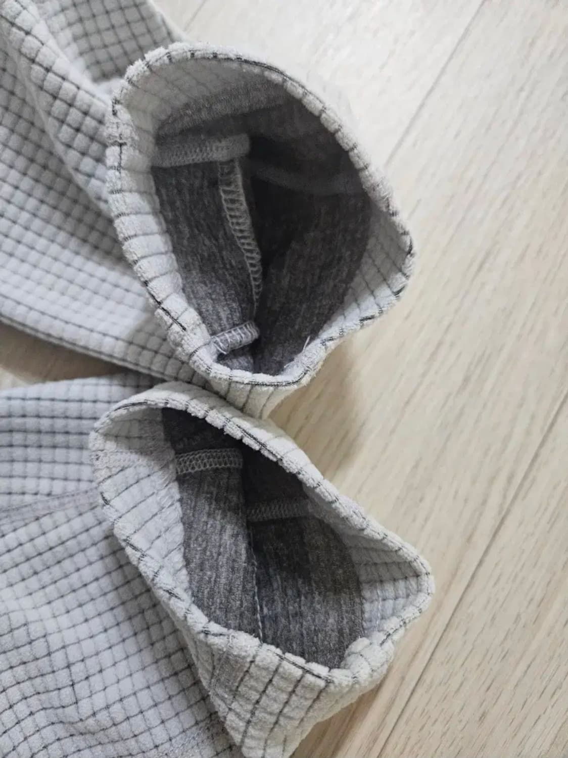 웰터 익스페리먼트 스퀘어 플리스 후드 화이트 xl 상품이미지4