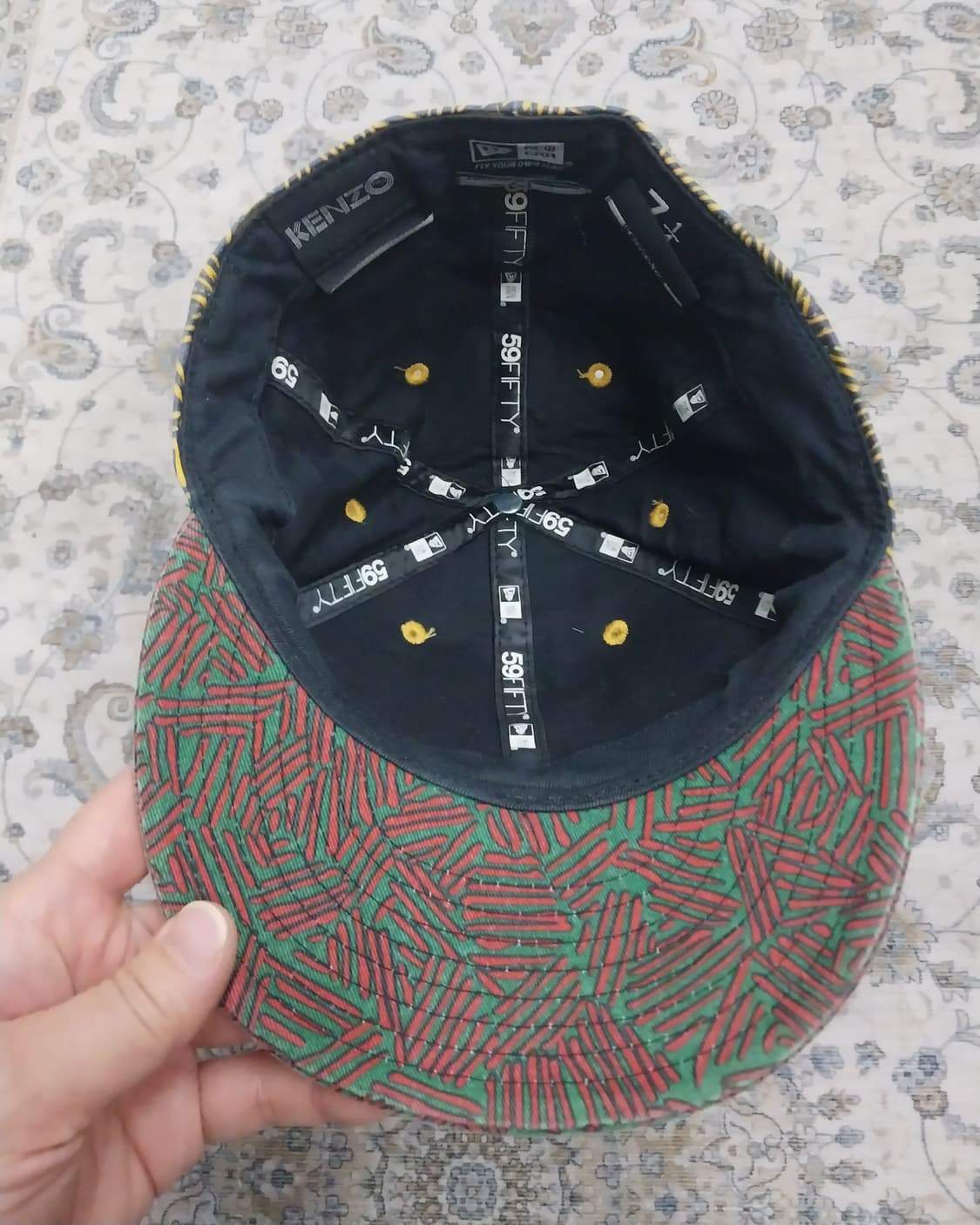 KENZO X 뉴에라 패턴 스냅백 상품이미지6