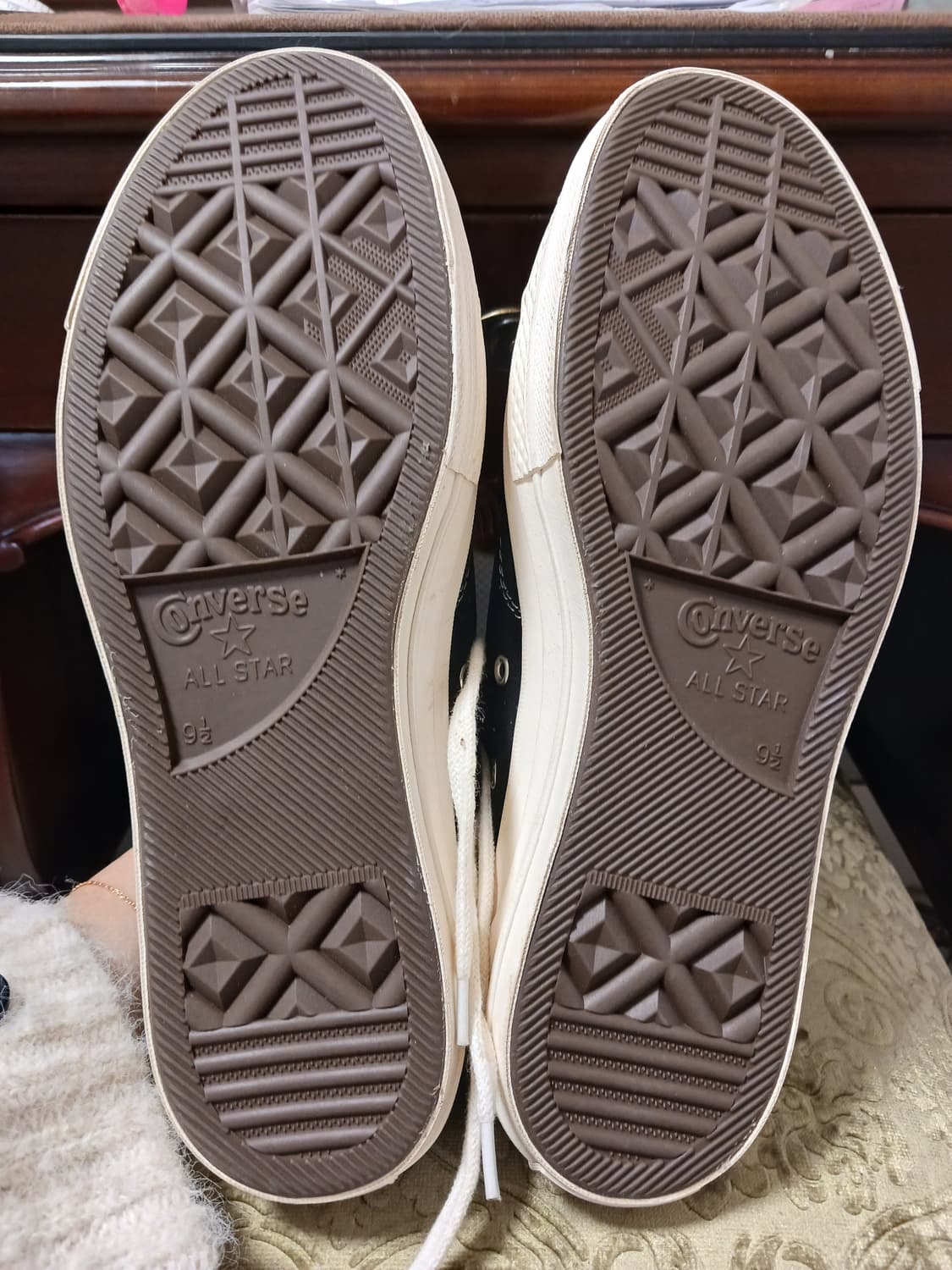 컨버스 × 꼼데 플레이척 70 로우 블랙 상품이미지5