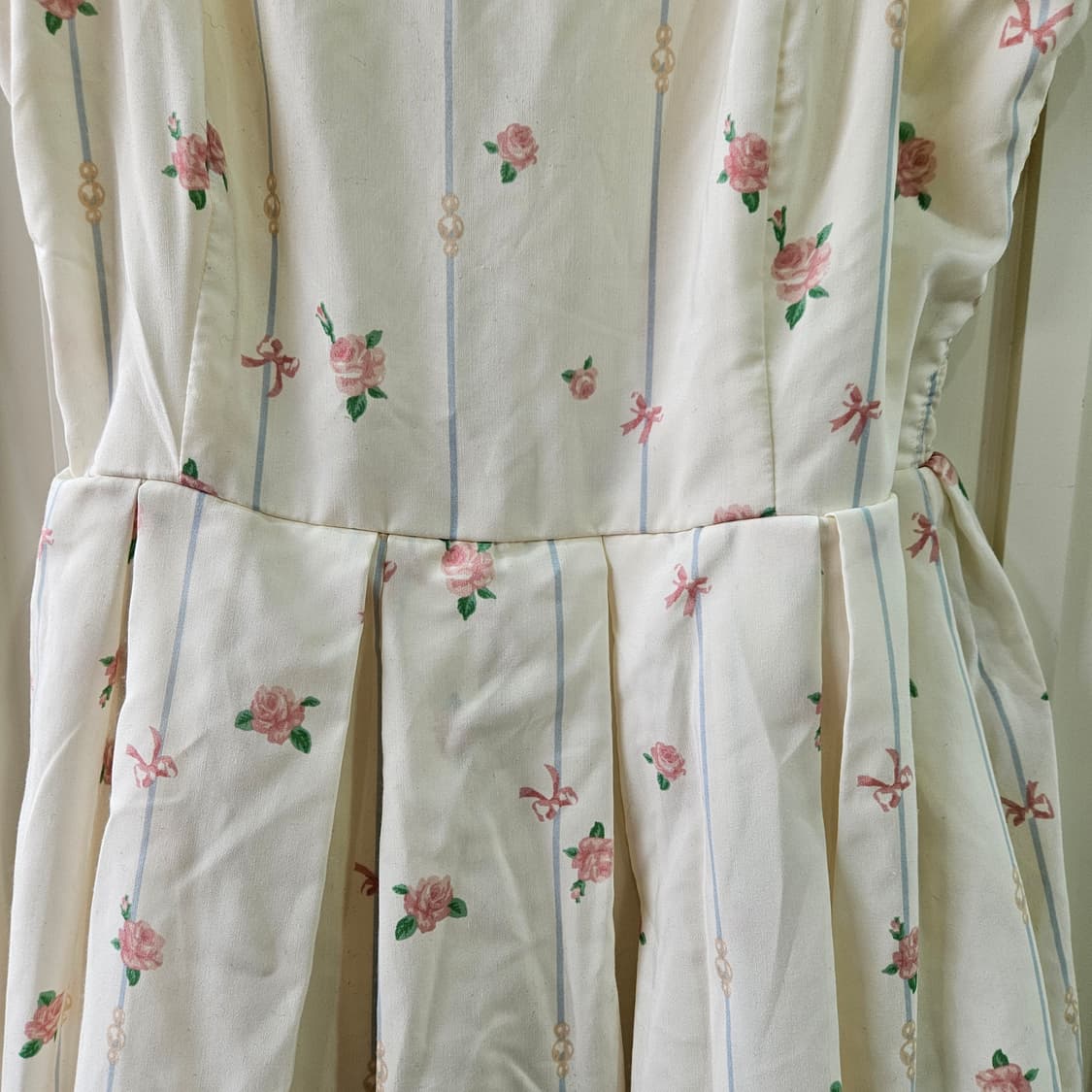 Ank Rouge(앙크루즈) 로즈 프린트 스모크 원피스 상품이미지4