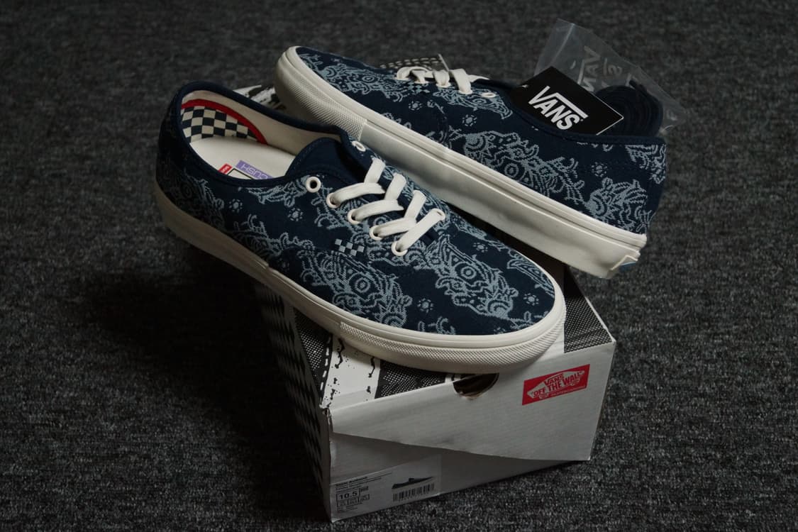 (285) 반스 스케이트 어센틱 네이비 페이즐리 상품이미지2