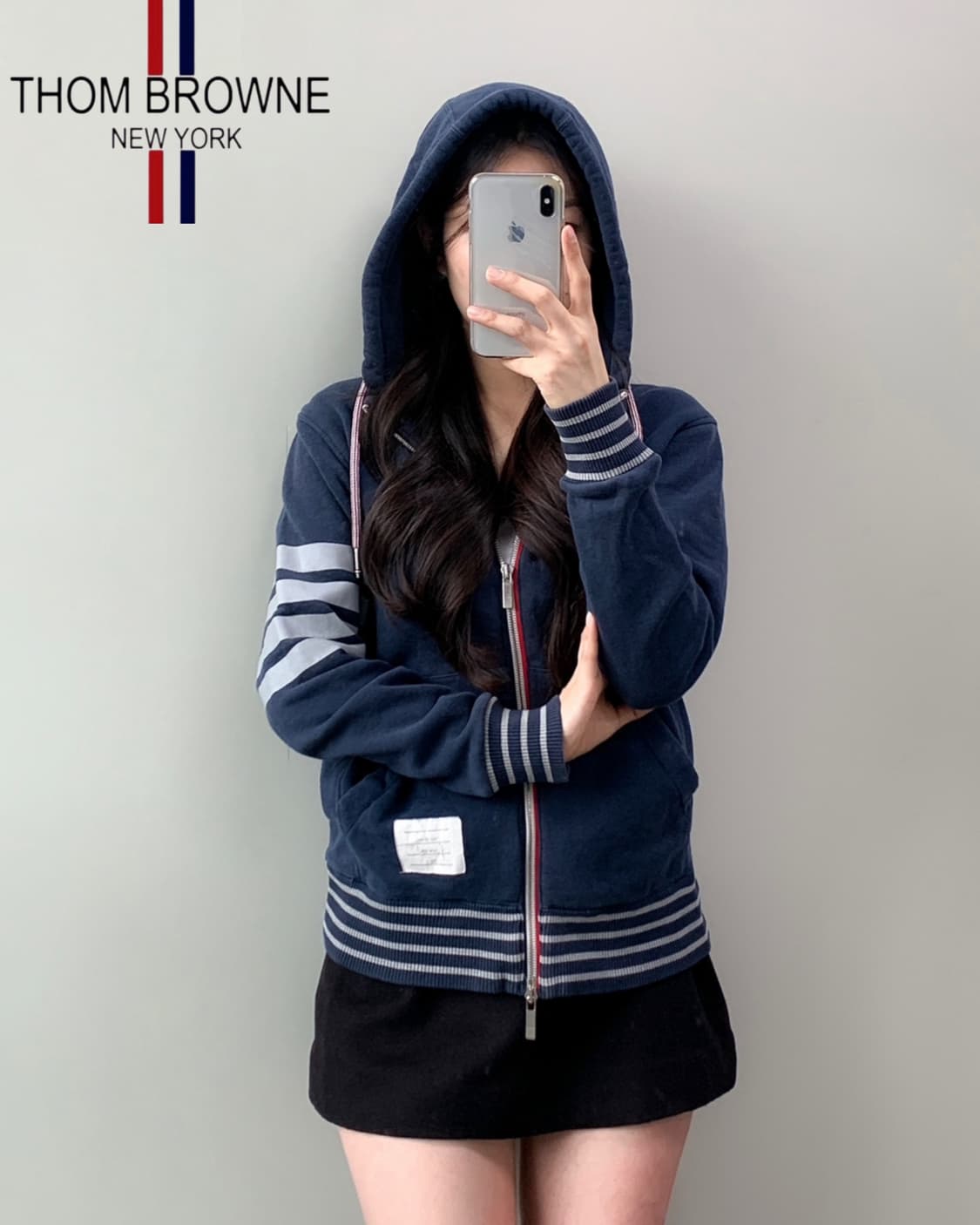 톰브라운 후드집업 상품이미지3