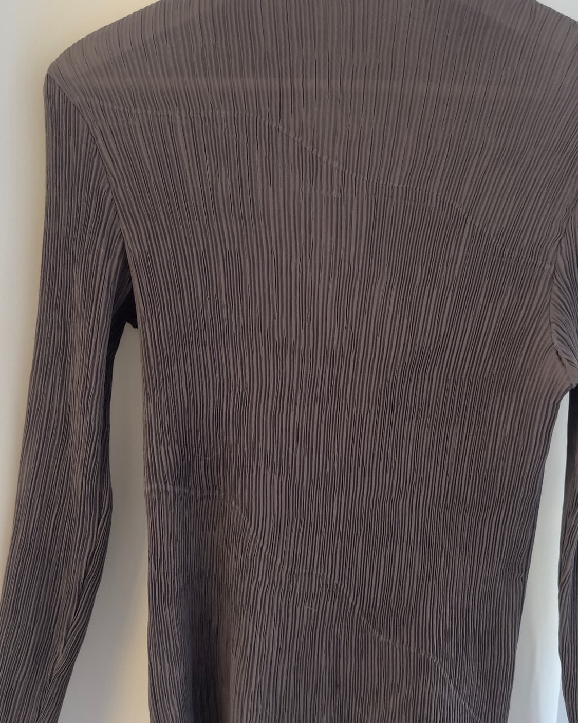 [vtg] wave pleats long sleeve 상품이미지5