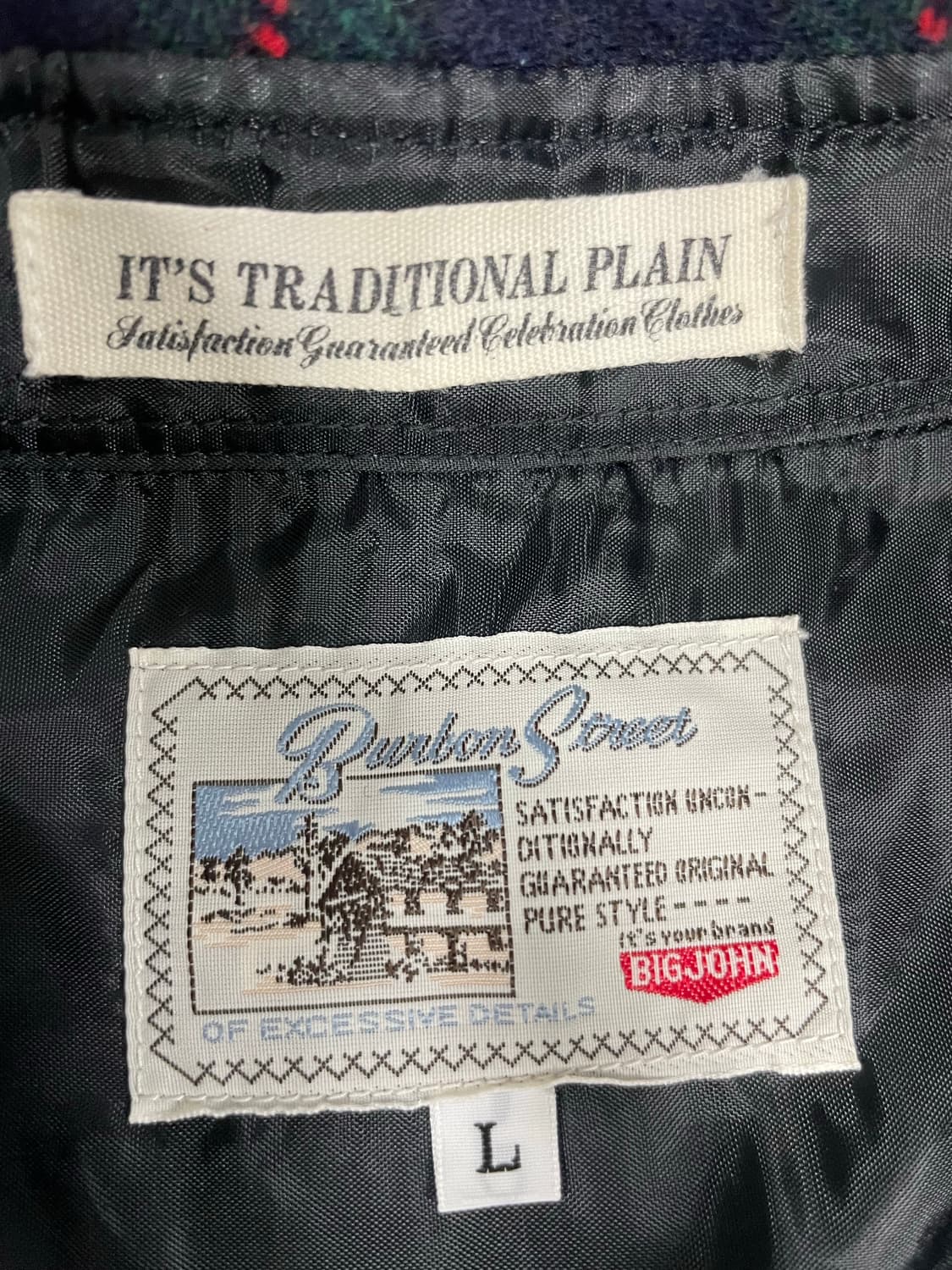 Japan vtg BIG JOHN shirt 상품이미지5