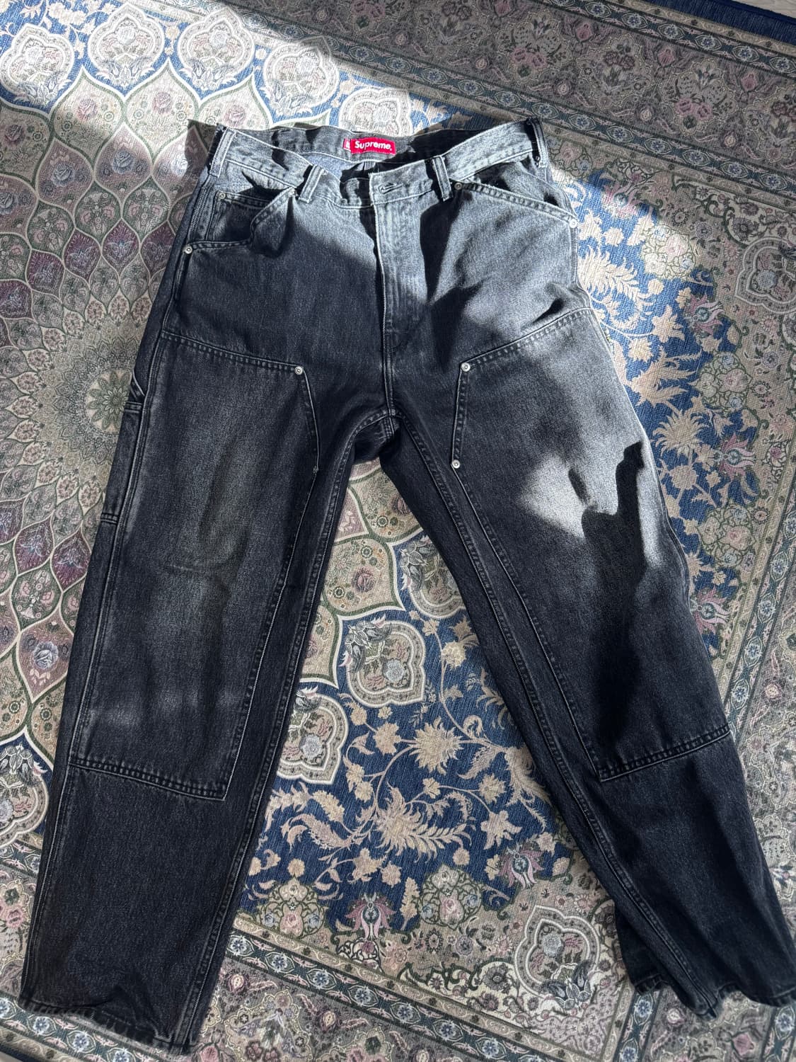 슈프림 더블니 데님 팬츠 32사이즈 24ss 상품이미지1