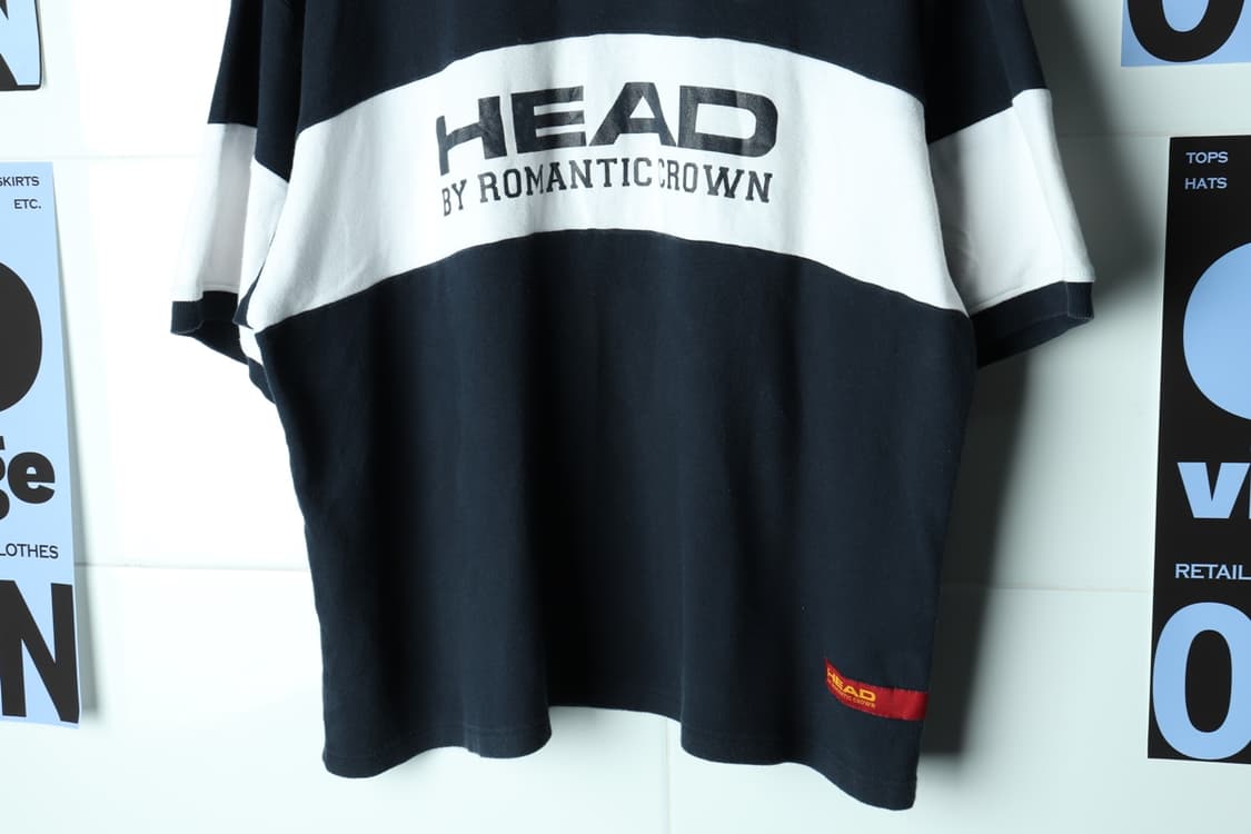(L-2XL) 헤드 반팔 카라 티셔츠 사용감 럭비 하키 협업-H32911 상품이미지4