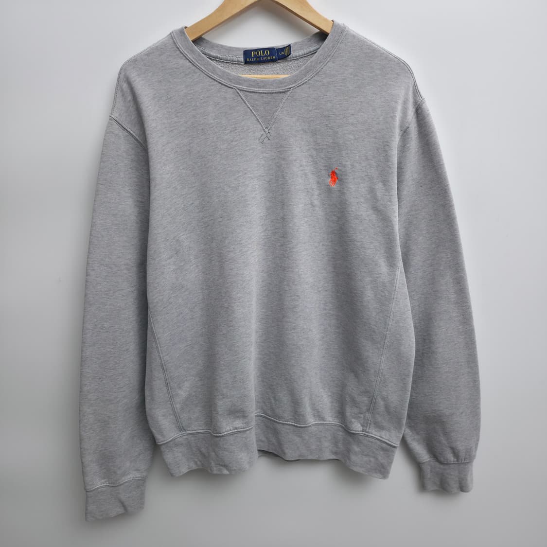 [L] 폴로 랄프로렌 그레이 맨투맨 상품이미지1