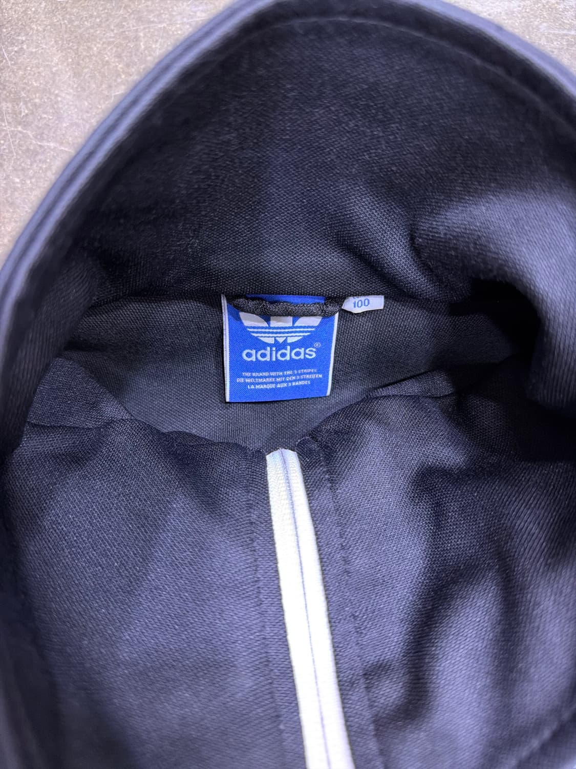 아디다스 삼선 유로파 트랙탑 져지 블랙 100 상품이미지7