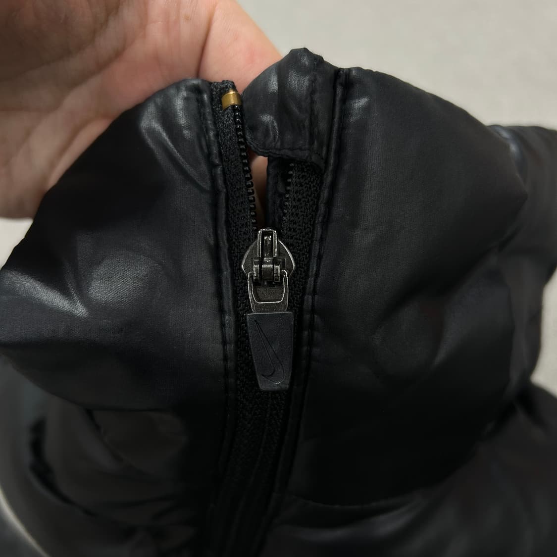 나이키 맨유 올드스쿨 유광 패딩(M) 상품이미지5