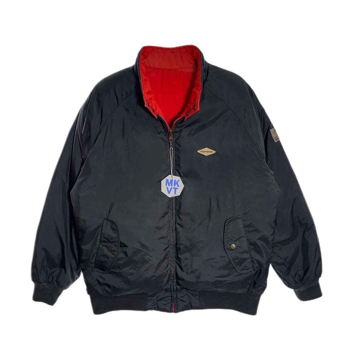 입생로랑 80‘s 로고 패치 덕다운 푸퍼 패딩 상품이미지2