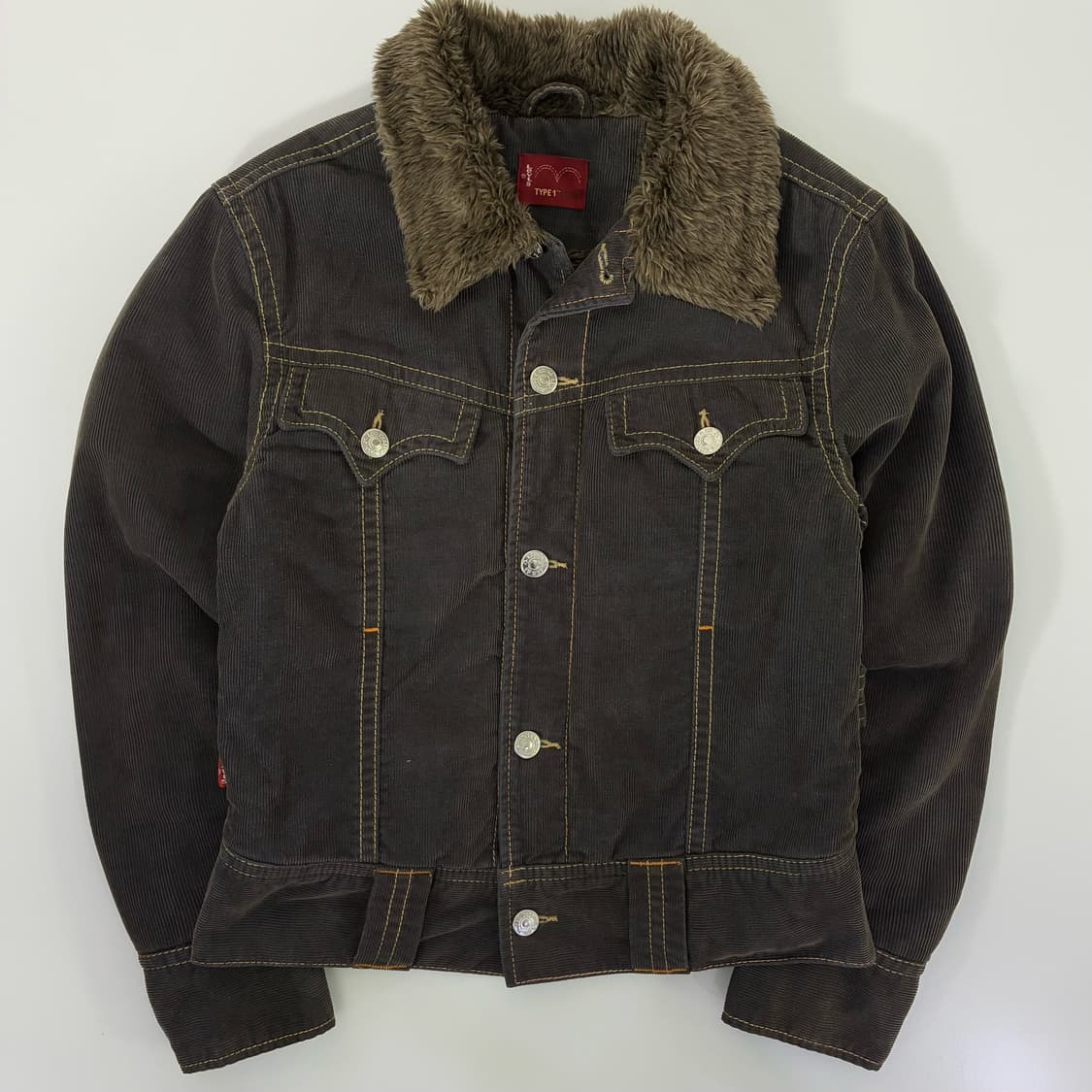 Levi's  리바이스 타입원 코듀로이 쉐르파 트러커 자켓 상품이미지1