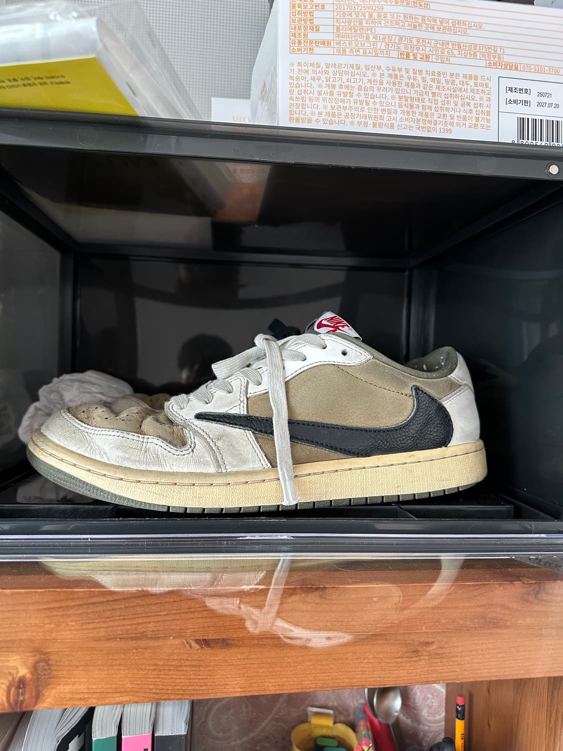 나이키 에어 조던1 로우 트래비스 스캇 OG-275 상품이미지8