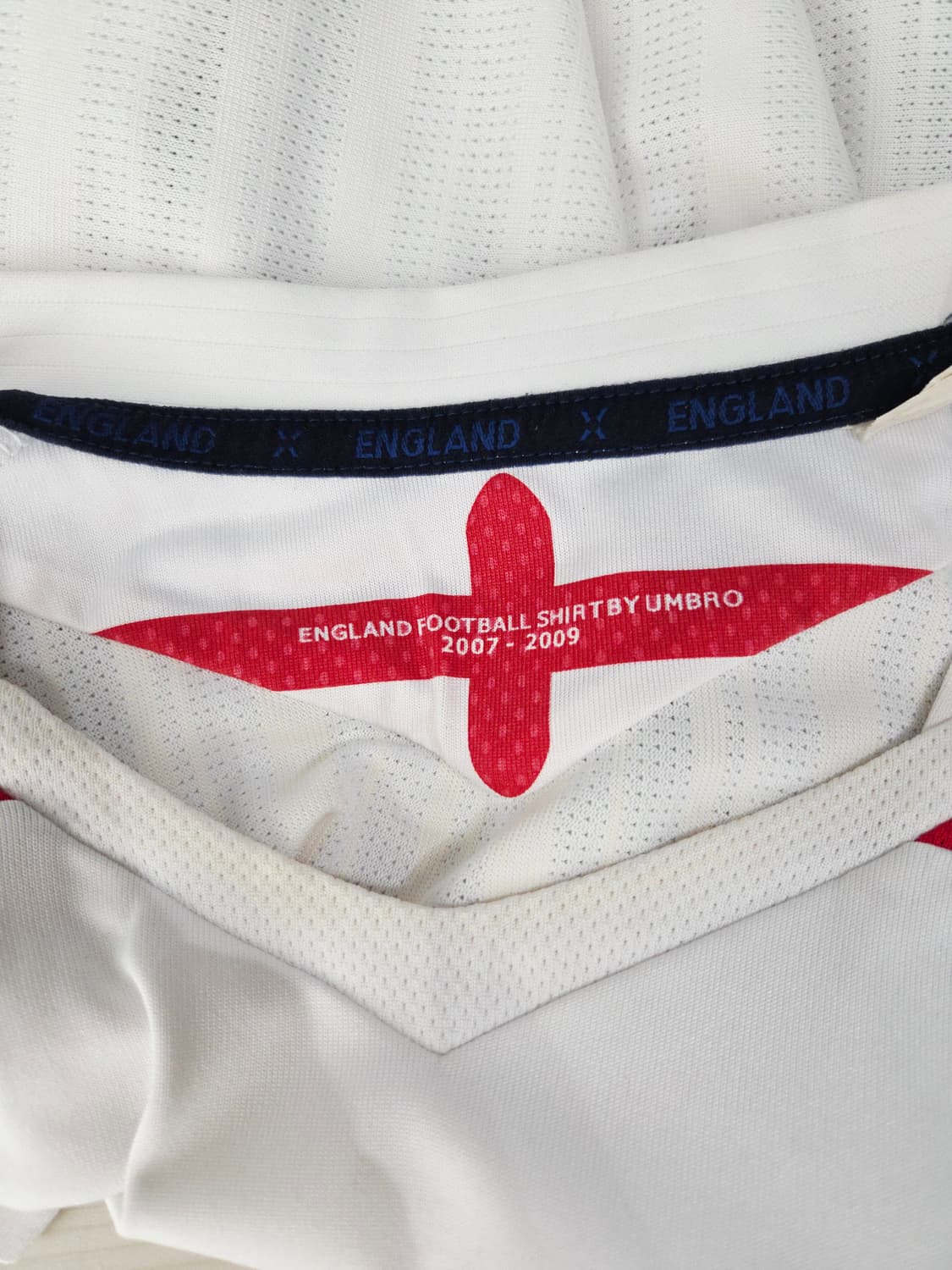 엄브로 잉글랜드 국대 2007-09 홈 롱슬리브 유니폼 상품이미지6