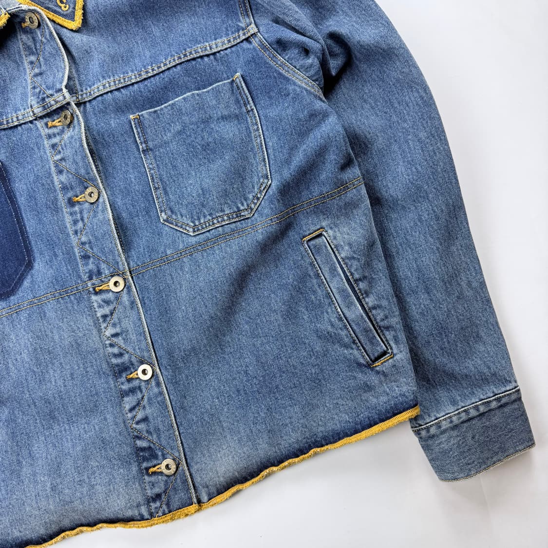 포스333 데님자켓 상품이미지4