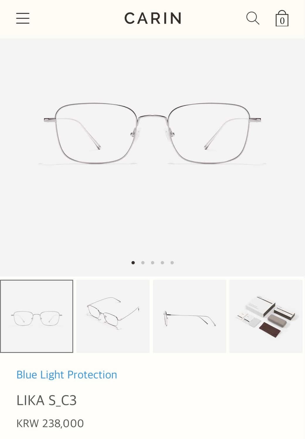 카린 안경 LIKA S_C3 상품이미지1