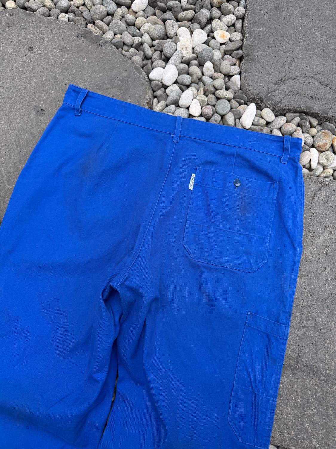 1980s Molinel WASHED BLUE FRENCH 프렌치워크팬츠 상품이미지9