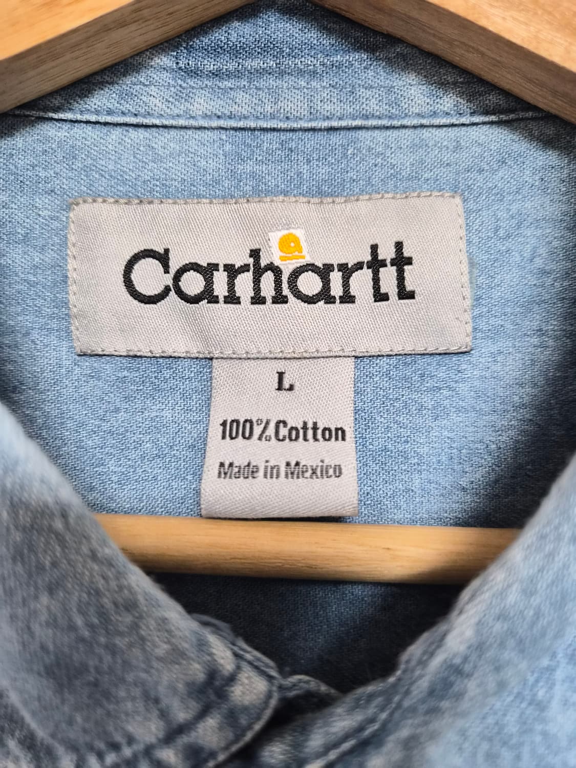 칼하트Carhartt 데님 셔츠 L사이즈 - S266 상품이미지4