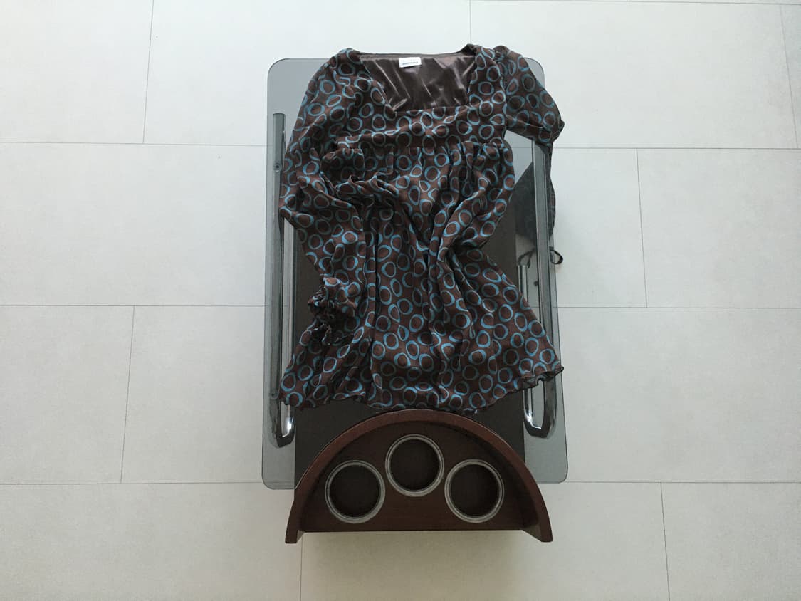 circle square neck dress 상품이미지6
