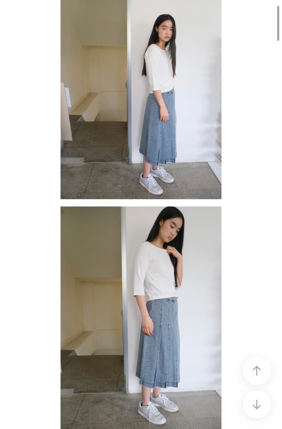 콜하그 데님스커트 상품이미지2