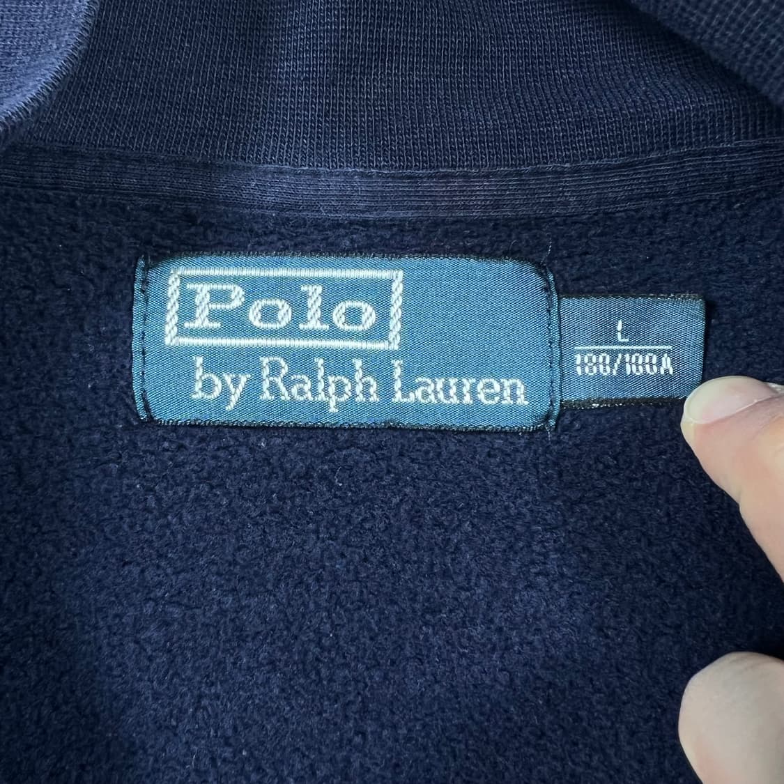 폴로 랄프로렌 네이비 트랙탑 상품이미지5